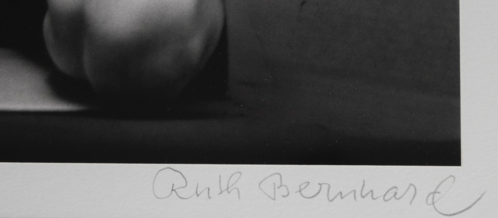 Ruth Bernhard, Woman in a Box, Vertical (Signature)